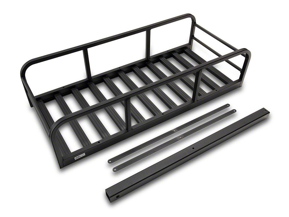 RedRock Hitch Mounted Cargo Rack; 12Inch XL (Universal; Some