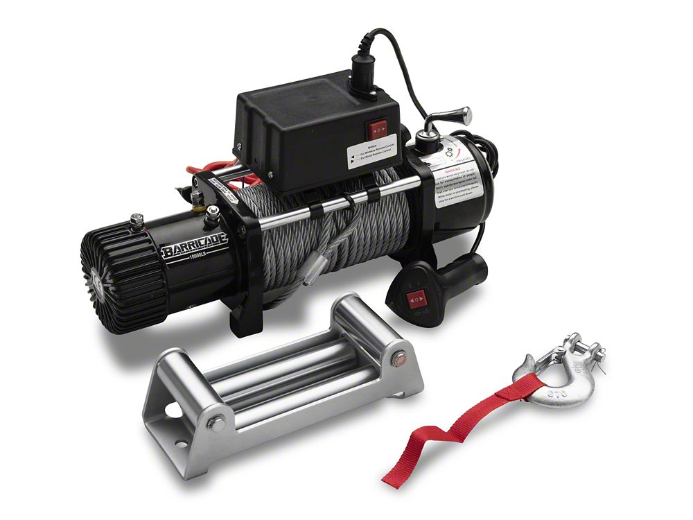 Barricade 10,000 lb. Winch with Wireless Control (Universal; Some