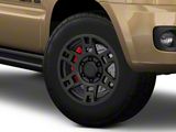 TRD Style Matte Black 6-Lug Wheel; 17x8; 16mm Offset (03-09 4Runner)