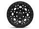 Fuel Wheels Unit Matte Black with Matte Black Ring 6-Lug Wheel; 17x9; -12mm Offset (10-24 4Runner)