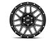 Pro Comp Wheels Vertigo Satin Black Milled 6-Lug Wheel; 17x9; -6mm Offset (10-24 4Runner)
