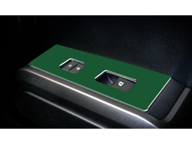 Door Switch Panel Accent Trim; Army Green (16-23 Tacoma Access Cab)
