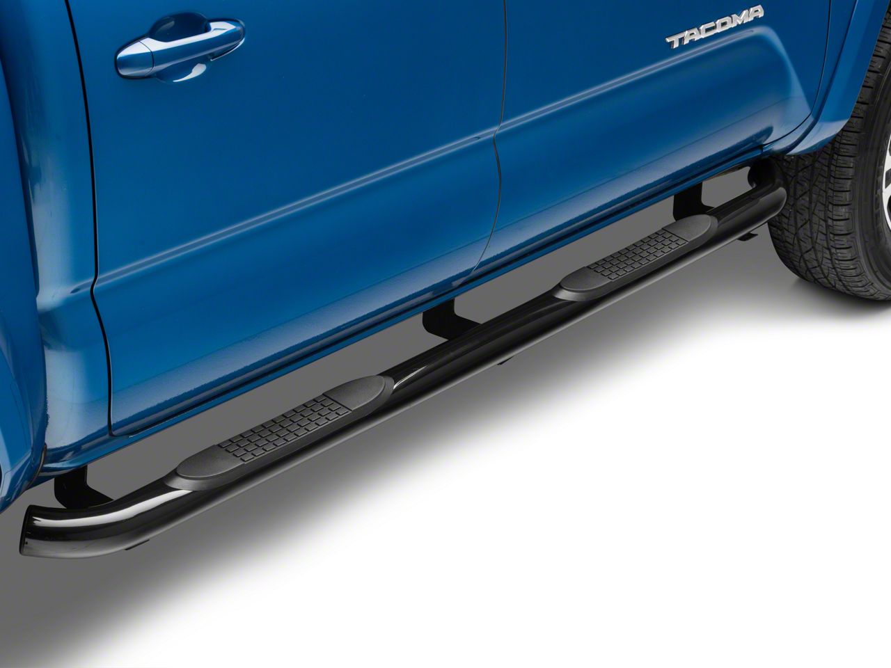 Powdercoated Side Step Nerf Bar Running Boards Replacement for Toyota Tacoma Extended Cab 05-20 