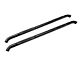 RedRock 3-Inch Side Step Bars; Black (05-23 Tacoma Double Cab)