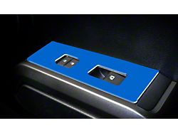 Door Switch Panel Accent Trim; Voodoo Blue (16-23 Tacoma)