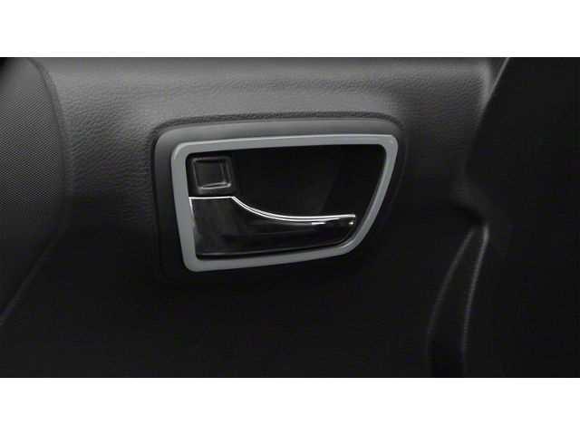 Front and Rear Door Handle Surround Accent Trim; Cement Gray (16-23 Tacoma Access Cab)