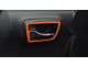 Front and Rear Door Handle Surround Accent Trim; Gloss Orange (16-23 Tacoma Double Cab)