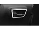 Front and Rear Door Handle Surround Accent Trim; Gloss White (16-23 Tacoma Access Cab)