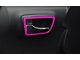 Front and Rear Door Handle Surround Accent Trim; Hot Pink (16-23 Tacoma Double Cab)