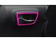 Front and Rear Door Handle Surround Accent Trim; Hot Pink (16-23 Tacoma Access Cab)