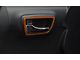 Front and Rear Door Handle Surround Accent Trim; Inferno Orange (16-23 Tacoma Access Cab)