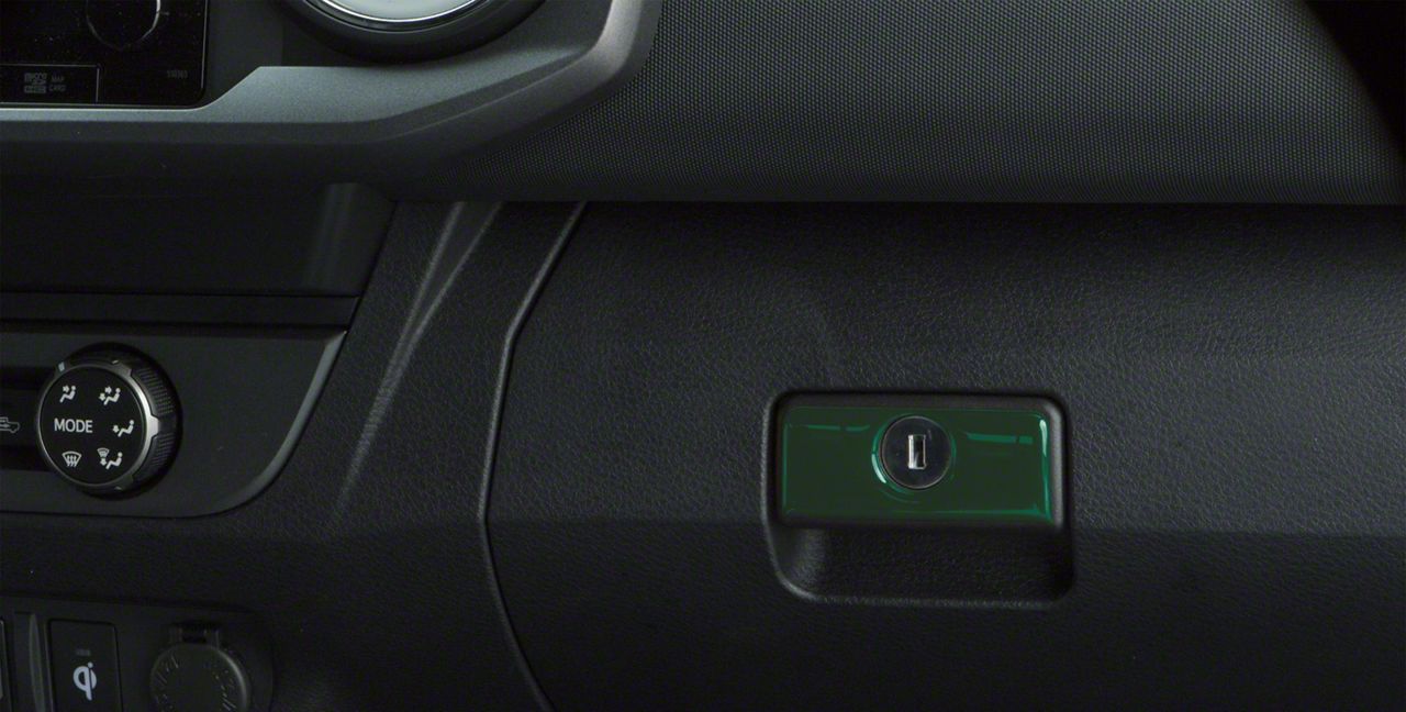 Glove Box Handle Accent Trim; Army Green (1623 Free