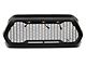 Impulse Upper Replacement Grille with Amber LED Lights; Matte Black (16-23 Tacoma)