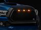 Impulse Upper Replacement Grille with Amber LED Lights; Matte Black (16-23 Tacoma)