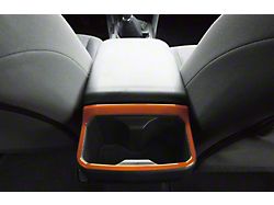 Rear Cup Holder Accent Trim; Inferno (16-23 Tacoma)