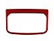 Rear Cup Holder Accent Trim; Ruby Red (16-23 Tacoma)