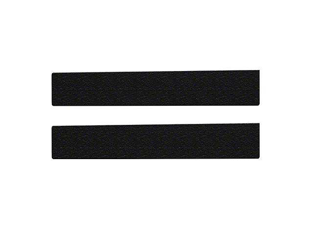 Rear Door Sill Protection; Textured Black (05-22 Tacoma Access Cab, Double Cab)