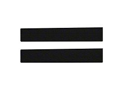 Rear Door Sill Protection; Textured Black (05-23 Tacoma Access Cab, Double Cab)