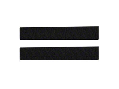 Rear Door Sill Protection; Textured Black (05-23 Tacoma Access Cab, Double Cab)