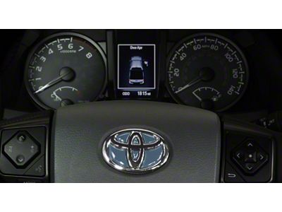 Steering Wheel Emblem Inserts; Cavalry Blue (16-23 Tacoma)