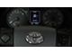 Steering Wheel Emblem Inserts; Charcoal Silver (16-23 Tacoma)