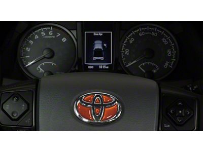 Steering Wheel Emblem Inserts; Inferno (16-23 Tacoma)