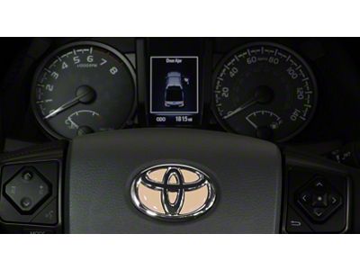 Steering Wheel Emblem Inserts; Quicksand Tan (16-23 Tacoma)