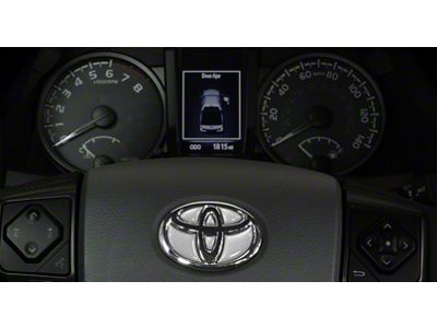Steering Wheel Emblem Inserts; Turbo Silver (16-23 Tacoma)