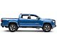 RedRock 4-Inch Oval Straight End Side Step Bars; Stainless Steel (05-23 Tacoma Double Cab)