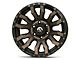 Fuel Wheels Blitz Matte Black with Dark Tint 6-Lug Wheel; 17x9; -12mm Offset (05-15 Tacoma)