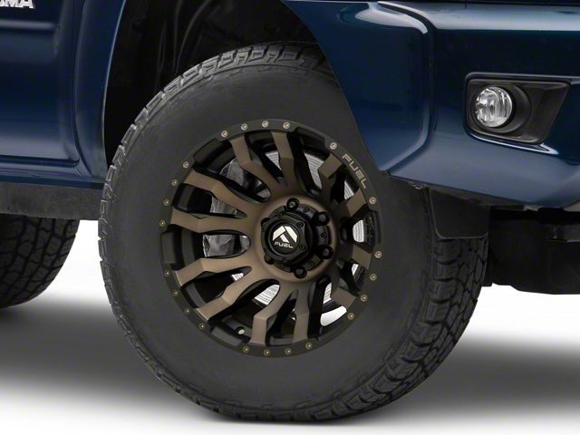 Fuel Wheels Blitz Matte Black with Dark Tint 6-Lug Wheel; 17x9; 1mm Offset (05-15 Tacoma)