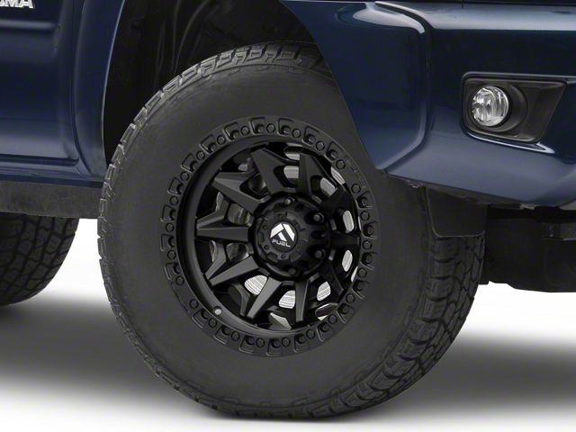 Fuel Wheels Covert Matte Black 6-Lug Wheel; 17x9; -12mm Offset (05-15 Tacoma)