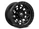Fuel Wheels Covert Matte Black 6-Lug Wheel; 17x9; 1mm Offset (05-15 Tacoma)