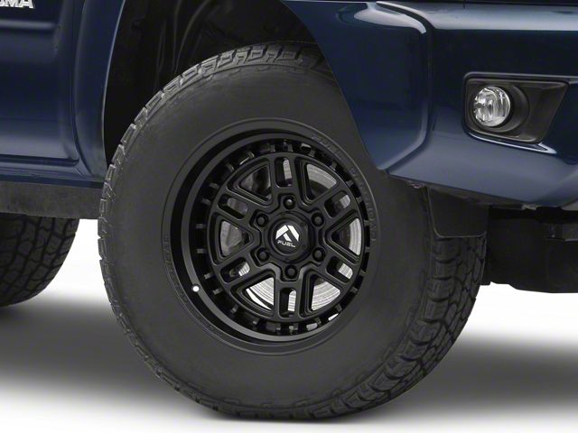Fuel Wheels Nitro Matte Black 6-Lug Wheel; 17x9; -12mm Offset (05-15 Tacoma)