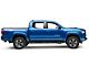 RedRock 5-Inch Oval Bent End Side Step Bars; Black (05-23 Tacoma Double Cab)