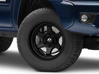 Fuel Wheels Shok Matte Black 6-Lug Wheel; 17x9; 1mm Offset (05-15 Tacoma)