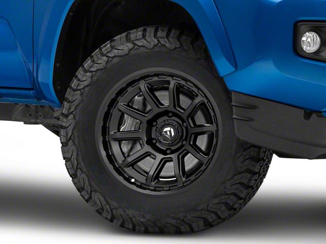 Fuel Wheels Torque Matte Black 6-Lug Wheel; 17x9; -12mm Offset (16-23 Tacoma)