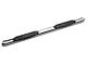 RedRock 5-Inch Oval Bent End Side Step Bars; Stainless Steel (05-23 Tacoma Double Cab)