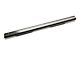 RedRock 6-Inch Oval Straight End Side Step Bars; Black (05-23 Tacoma Double Cab)