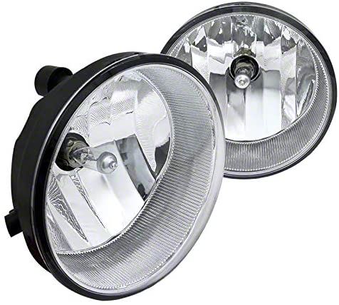 Factory Style Fog Lights; Chrome (05-11 Tacoma)
