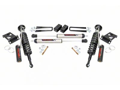 Rough Country 3-Inch Suspension Lift Kit with Vertex Adjustable Coil-Overs and V2 Monotube Shocks (05-23 6-Lug Tacoma)