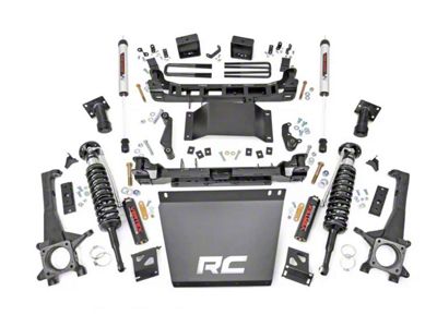 Rough Country 6-Inch Suspension Lift Kit with Vertex Adjustable Coil-Overs and V2 Monotube Shocks (16-23 Tacoma)