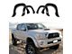 Pocket Dimple Style Fender Flares; Smooth Black (05-11 Tacoma w/ 6-Foot Bed)