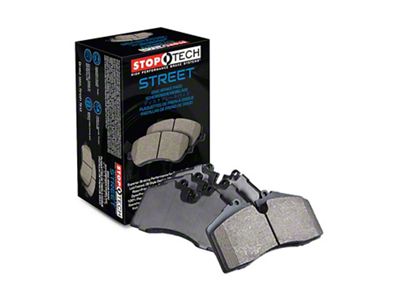 StopTech Sport Premium Semi-Metallic Brake Pads; Front Pair (05-15 5-Lug Tacoma)