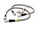 StopTech Stainless Steel Braided Brake Line Kit; Front (05-23 6-Lug Tacoma)