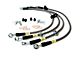 StopTech Stainless Steel Braided Brake Line Kit; Front (05-15 5-Lug Tacoma)