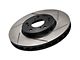 StopTech Street Axle Slotted 6-Lug Brake Rotor and Pad Kit; Front (05-23 Tacoma)