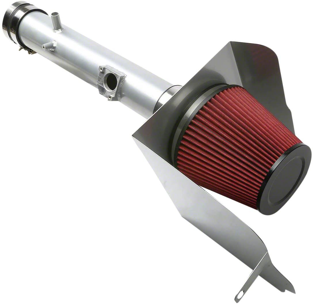 Tacoma Air Intake Kit; Heat Shield; Aluminum Piping; Silver (05-11 4.0L  Tacoma) - Free Shipping