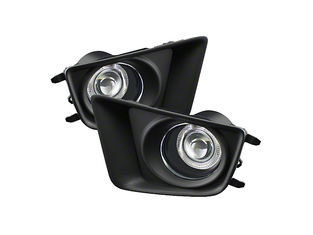 Halo Projector Fog Lights with Switch; Clear (12-15 Tacoma)