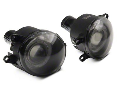 Halo Projector Fog Lights with Switch; Smoked (12-15 Tacoma)
